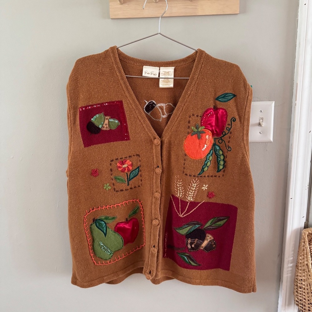 Vntg. 90s Bobbie Brooks vest